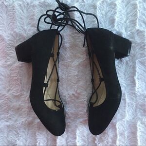 Catherine Malandrino Stacey Lace Up Heels